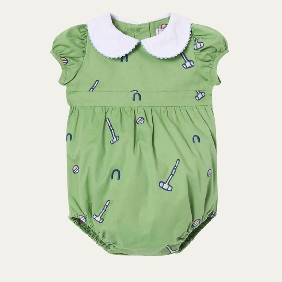 NWT Classic Prep Collared Croquet Bubble - Picture 1 of 3